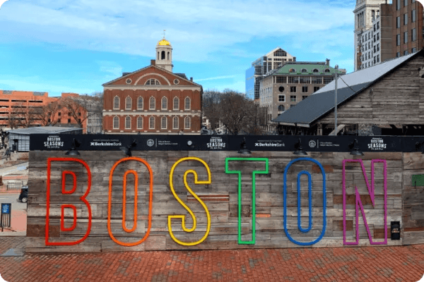 Boston Pride Signage