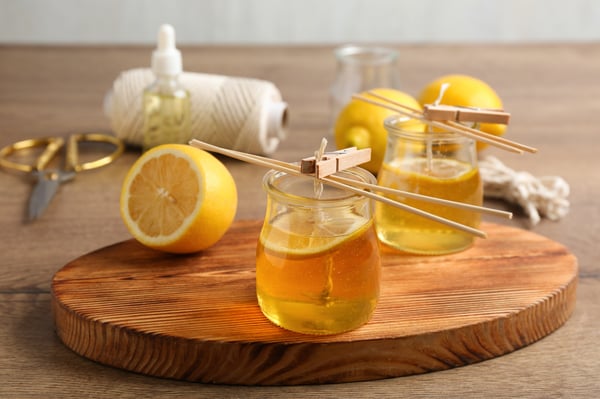 Homemade candle making