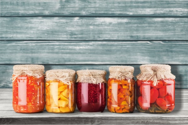 Canned food as a gift