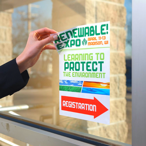 Repositionable Door Event Signage