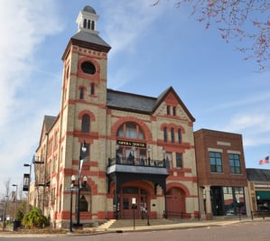 Exterior of the Woodstock Opera House
