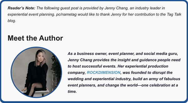 Guest blog intro by Jenny Chang