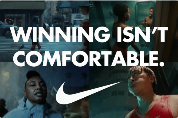 Nike: "Winning Isn't Comfortable" Image