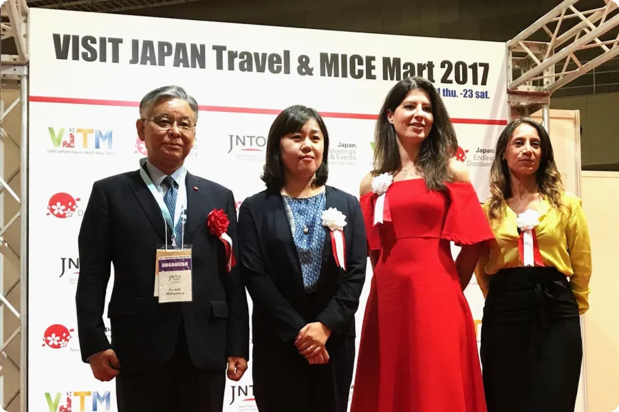 Andrea Puizina at Visit Japan Travel & MICE Mart 2017