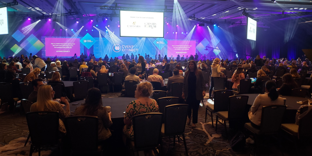 over 2000 in-person attendees participate in the cvent connect 2022 conference
