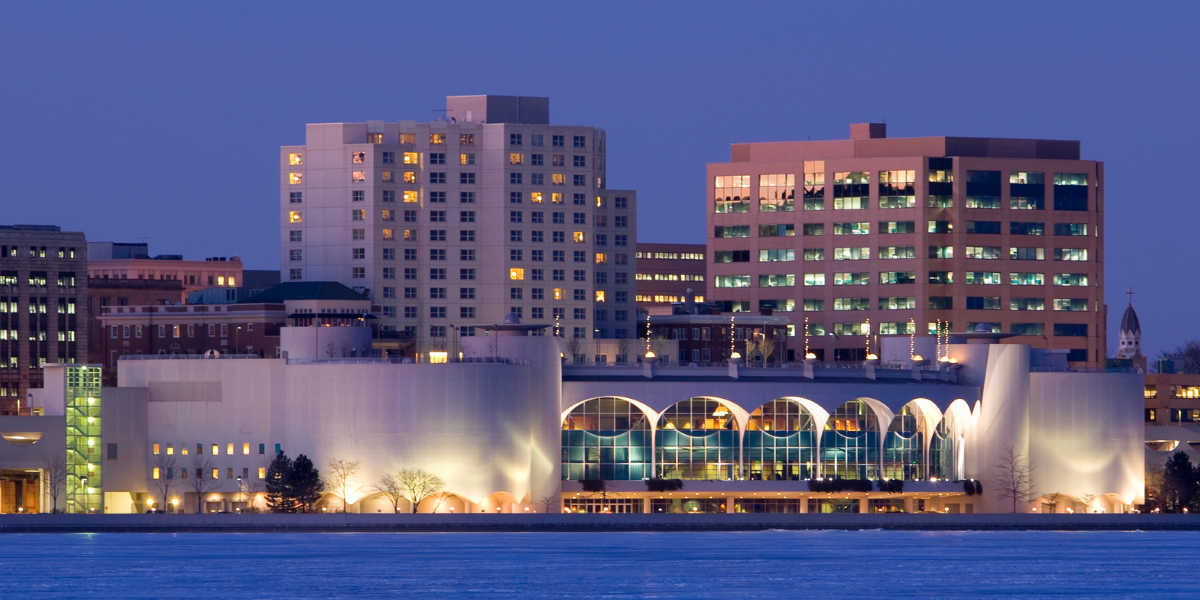 monona terrace community and convention center in madison wisconsin