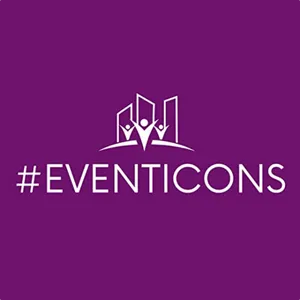 The #EVENTICONS Podcast Logo