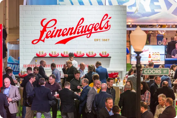 a Leinenkugels brand activation at the MillerCoors Distributors Conference