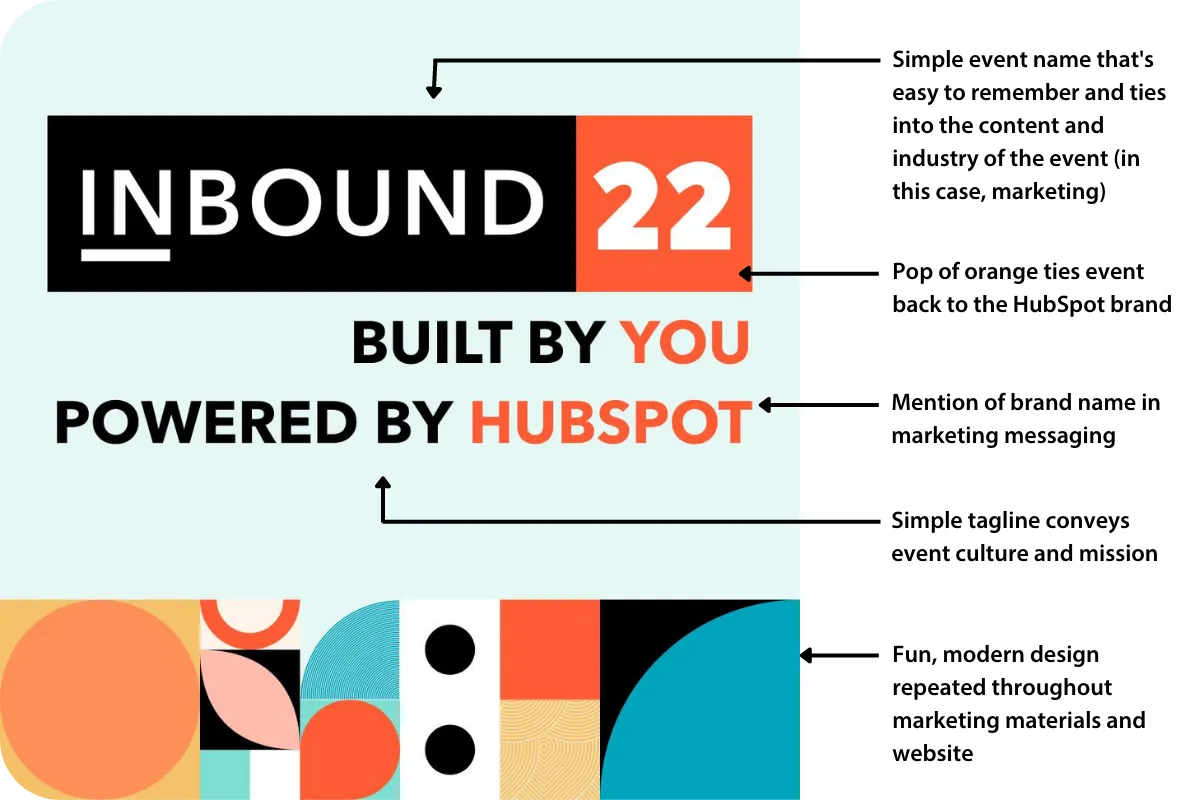 Event branding guidelines - HubSpot Inbound Conference