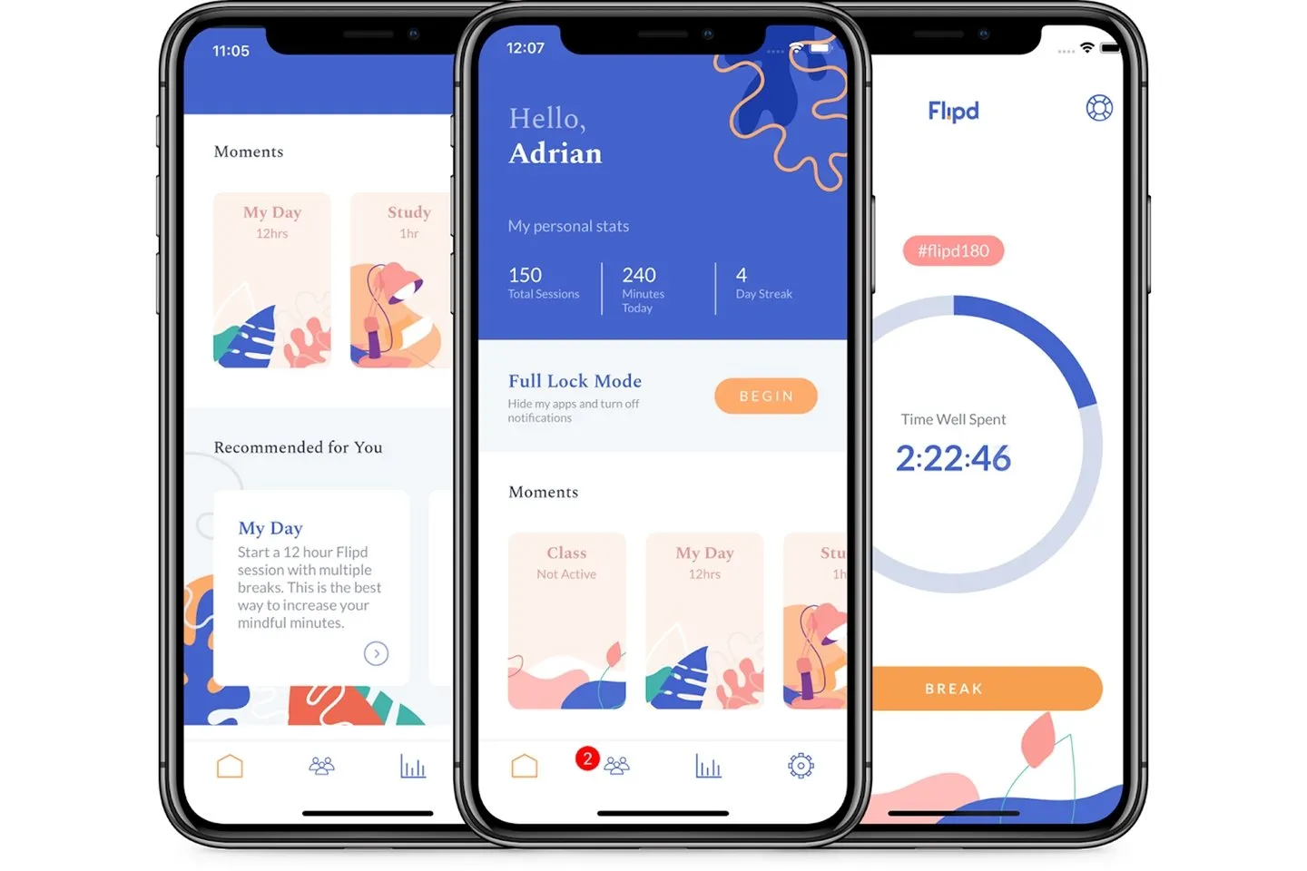 Flipd Productivity App for Mobile